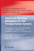 Cover: Noise and Vibration Mitigation for Rail Transportation Systems - Springer