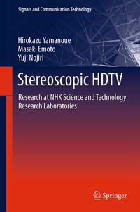 Abbildung von: Stereoscopic HDTV - Springer