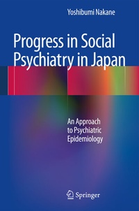 Abbildung von: Progress in Social Psychiatry in Japan - Springer
