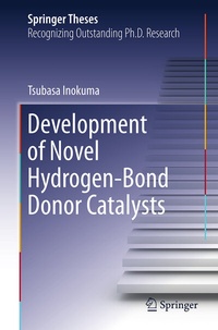 Abbildung von: Development of Novel Hydrogen-Bond Donor Catalysts - Springer