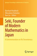 Cover: Seki, Founder of Modern Mathematics in Japan - Springer