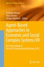 Cover: Agent-Based Approaches in Economic and Social Complex Systems VII - Springer