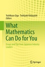 Cover: What Mathematics Can Do for You - Springer