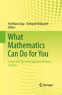 Enlarge image Cover: What Mathematics Can Do for You - Springer
