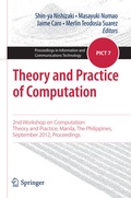 Cover: Theory and Practice of Computation - Springer