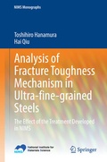Cover: Analysis of Fracture Toughness Mechanism in Ultra-fine-grained Steels - Springer