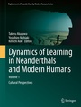 Cover: Dynamics of Learning in Neanderthals and Modern Humans Volume 1 - Springer