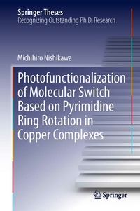 Abbildung von: Photofunctionalization of Molecular Switch Based on Pyrimidine Ring Rotation in Copper Complexes - Springer