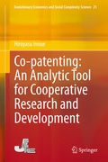 Cover: Co-patenting: An Analytic Tool for Cooperative Research and Development - Springer