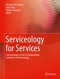Cover: Serviceology for Services - Springer