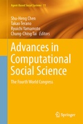 Cover: Advances in Computational Social Science - Springer