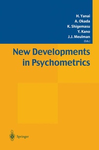 Enlarge image Cover: New Developments in Psychometrics - Springer