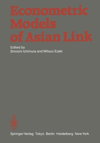 Enlarge image Cover: Econometric Models of Asian Link - Springer