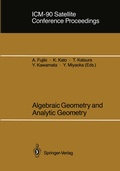 Cover: ICM-90 Satellite Conference Proceedings - Springer
