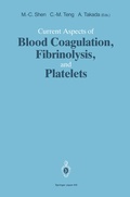 Cover: Current Aspects of Blood Coagulation, Fibrinolysis, and Platelets - Springer