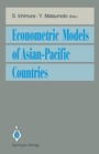 Cover: Econometric Models of Asian-Pacific Countries - Springer