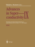 Cover: Advances in Superconductivity IX - Springer