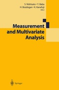 Cover: Measurement and Multivariate Analysis - Springer