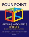 Cover: Four Point Listening and Speaking Intro - The University of Michigan Press