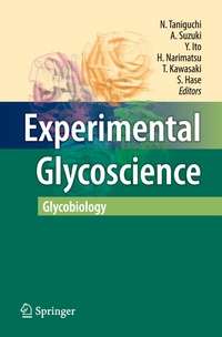 Enlarge image Cover: Experimental Glycoscience - Springer