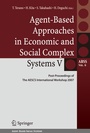 Cover: Agent-Based Approaches in Economic and Social Complex Systems V - Springer