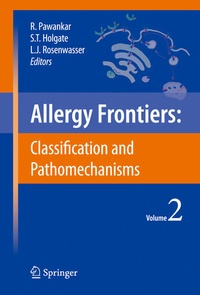 Enlarge image Cover: Allergy Frontiers:Classification and Pathomechanisms - Springer