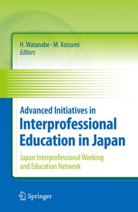 Abbildung von: Advanced Initiatives in Interprofessional Education in Japan - Springer