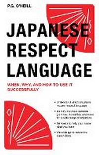 Enlarge image Cover: Japanese Respect Language - Tuttle Publishing