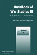 Cover: Handbook of War Studies III - The University of Michigan Press