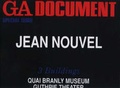 Cover: Jean Nouvel 3 Buildings - ADA Editors