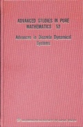 Cover: Advances In Discrete Dynamical Systems - Mathematical Society of Japan