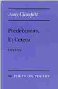 Cover: Predecessors, Et Cetera - The University of Michigan Press