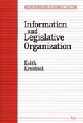 Cover: Information and Legislative Organization - The University of Michigan Press