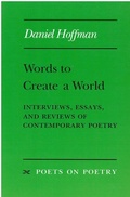 Cover: Words to Create a World - The University of Michigan Press