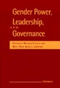 Cover: Gender Power, Leadership, and Governance - The University of Michigan Press
