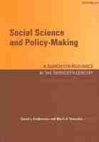 Enlarge image Cover: Social Science and Policy-Making - The University of Michigan Press