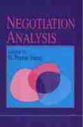 Cover: Negotiation Analysis - The University of Michigan Press
