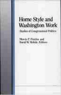 Enlarge image Cover: Home Style and Washington Work - The University of Michigan Press