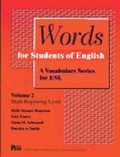 Cover: Words for Students of English, Vol. 2 - The University of Michigan Press