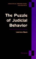 Cover: The Puzzle of Judicial Behavior - The University of Michigan Press