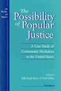 Cover: The Possibility of Popular Justice - The University of Michigan Press