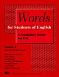 Cover: Words for Students of English - The University of Michigan Press