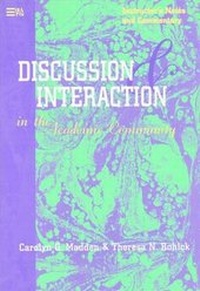 Enlarge image Cover: Discussion and Interaction in the Academic Community - The University of Michigan Press
