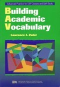 Cover: Building Academic Vocabulary - The University of Michigan Press