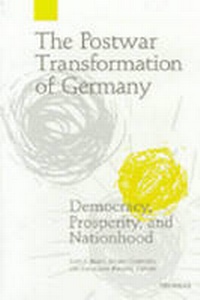 Enlarge image Cover: The Postwar Transformation of Germany - The University of Michigan Press