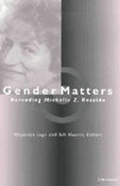 Cover: Gender Matters - The University of Michigan Press