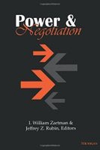Enlarge image Cover: Power and Negotiation - The University of Michigan Press
