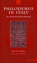 Cover: Philodemus in Italy - The University of Michigan Press