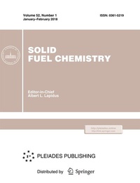 Abbildung von: Solid Fuel Chemistry - Pleiades Publishing