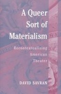 Cover: A Queer Sort of Materialism - The University of Michigan Press